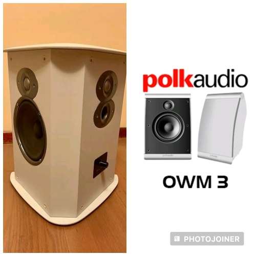 Ultra-High Performance Surround Polk Audio Fxi A6 & OWM3