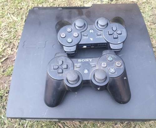 Sony PlayStation 3 slimline 320gb with 2 controllers