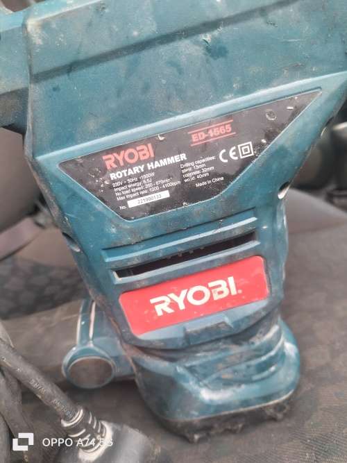 Man Cave, Ryobi Rotary Hammer Drill ED-1565