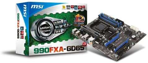 MSI 990FXA-GD65 AMD ATX AM3 DDR3 GAMING MOTHERBOARD in original boxing