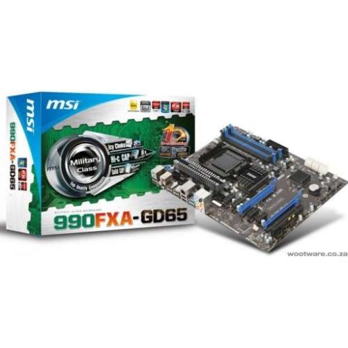 MSI 990FXA-GD65 AMD ATX AM3 DDR3 GAMING MOTHERBOARD in original boxing