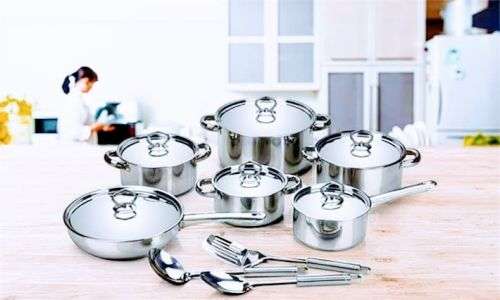15 PIECE, HARD BASE WHALLAND (GERMANY) POT SET