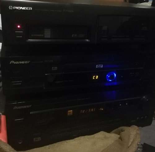PIONEER 3 STACK MUSIC SYSTEM