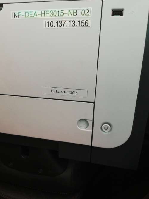 HP LASER JET P3015 with tonner (R15000)