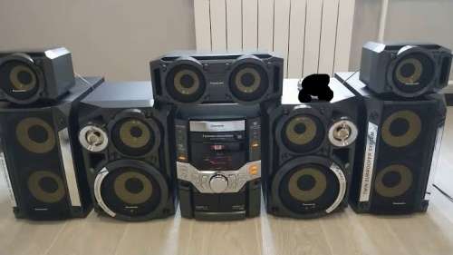 PANASONIC SA-VK90D HIFI  SYSTEM, 7000WPMPO, 600W RMSWORTH R6500