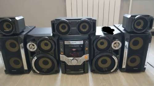 PANASONIC SA-VK90D HIFI  SYSTEM, 7000WPMPO, 600W RMSWORTH R6500