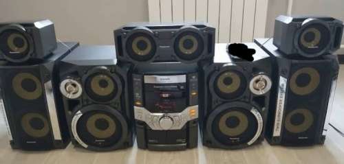 PANASONIC SA-VK90D HIFI  SYSTEM, 7000WPMPO, 600W RMSWORTH R6500