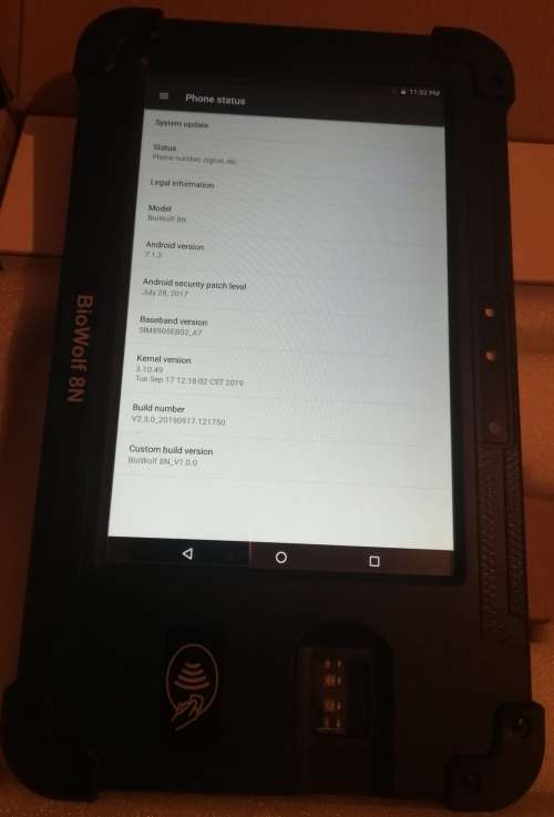 ULTIMATE RUGGED TABLET IN MARKET. BIORUGGED BIOWOLF 8N TABLET, DESIGNED FOR ENDURANCE WORTH R7000
