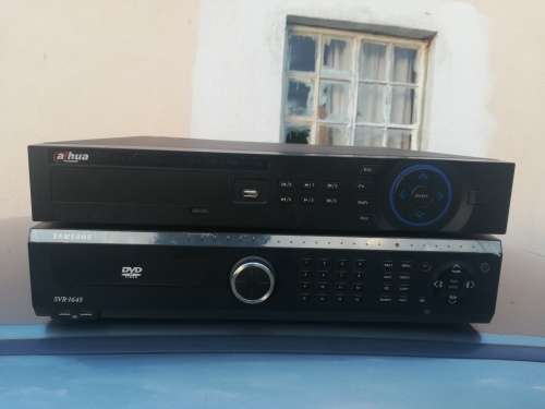 16 channel Samsung SVR -1645 & DAHUA 16 channel DVR 's