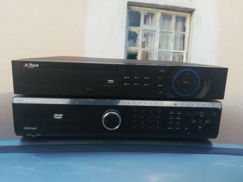 16 channel Samsung SVR -1645 & DAHUA 16 channel DVR 's