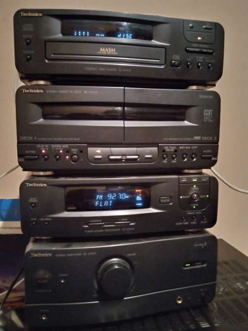 Monster TECHNICS 4 Steps Music System. Rarest and the most sought system