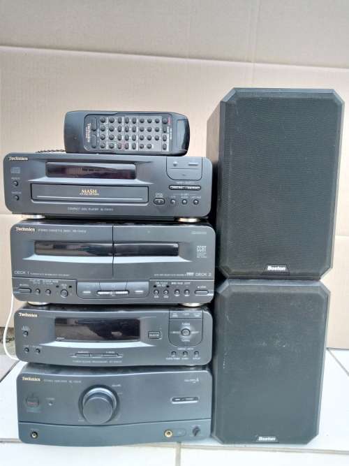 Monster TECHNICS 4 Steps Music System. Rarest and the most sought system