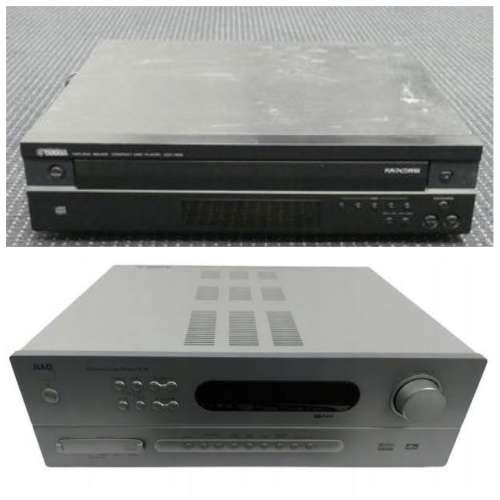 NAD T744 Amplifier and Yamaha CDC-585 5-Disc player in great condition. Amp needs attention