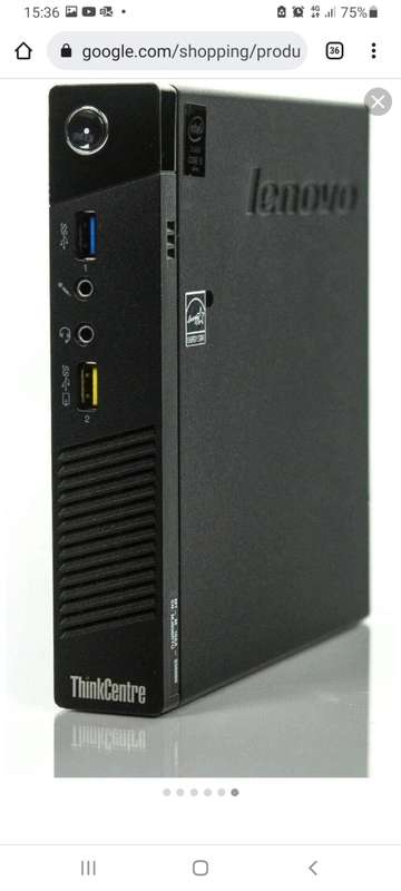 WORK HORSE LENOVO THINKCENTER M73, i3, 1TB, 8GB RAM, 3.1GHZ, WIFI WINDOWS 10, MS LOADED,