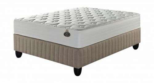 King Koil Beech MK11 Firm Queen Bed Set Standard Length in materially almost new. Used for a month
