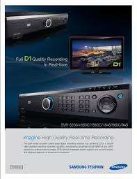 INDUSTRIAL SAMSUNG SVR-1660 DVR, 16 CHANNEL,  UP TO 16TB CARRYING CAPACITY