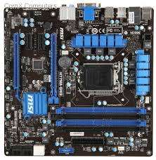 GAMERS THINGS, MSI H77MA-G43 Micro ATX MOTHERBOARD WITH INTEL i7 3rd Gen CPU.