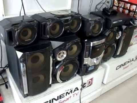 PANASONIC SA-VK90D HIFI  SYSTEM, 7000WPMPO, 600W RMSWORTH R6500