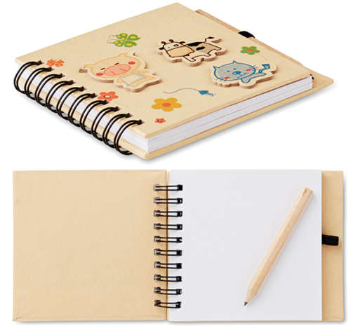 Kiddies Notepad & Pencil