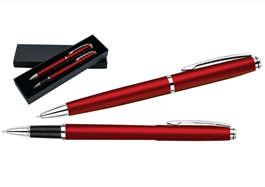 Ballpoint Pen And Rollerball Pen Set