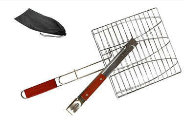 Braai Grill And Tongs Set