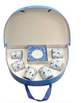 Espresso cup and saucer set