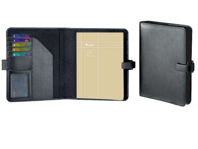 Leather Folder with Tab Closure