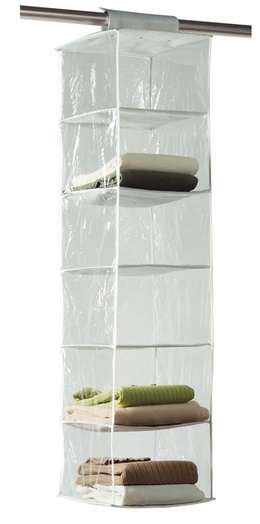 Clear pvc hanging shelves
