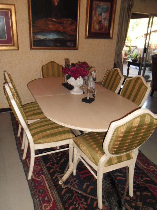 7 X piece Regency Diningroom suite SPECIAL