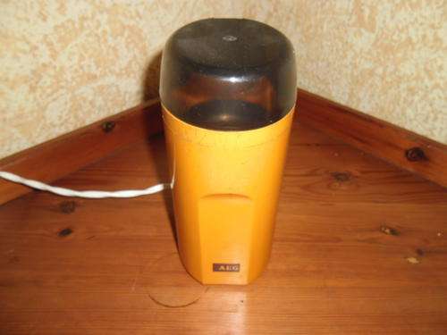 AEG retro coffee grinder