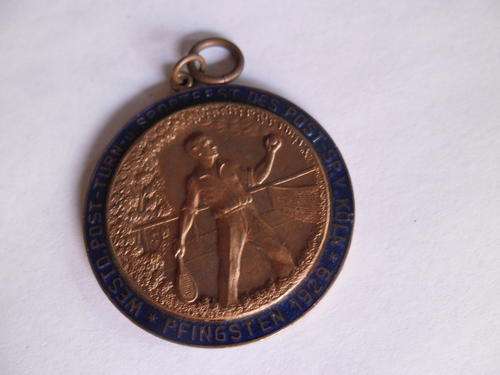 Tennis Medal 1929