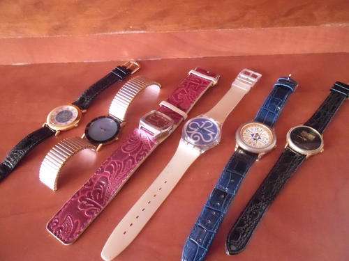 lot of 6 watches including swatch and more