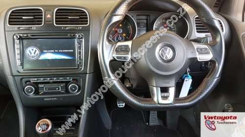VW Golf 6 GTI Radio , 8 inch GPS / DVD Navigation touch screen, FREE REVERSE CAMERA