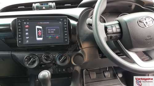 8 inch Toyota Hilux 2016 - 2018 GPS DVD Navigation System, FREE REVERSE CAMERA