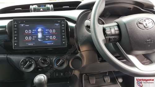 8 inch Toyota Hilux 2016 - 2018 GPS DVD Navigation System, FREE REVERSE CAMERA