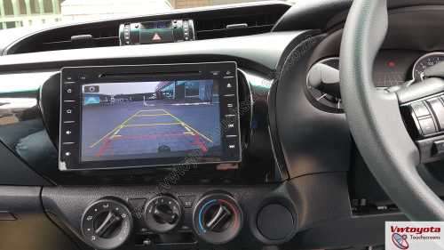 8 inch Toyota Hilux 2016 - 2018 GPS DVD Navigation System, FREE REVERSE CAMERA
