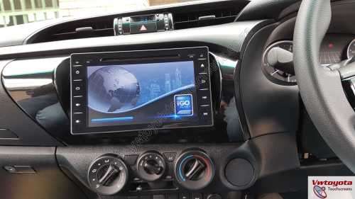 8 inch Toyota Hilux 2016 - 2018 GPS DVD Navigation System, FREE REVERSE CAMERA