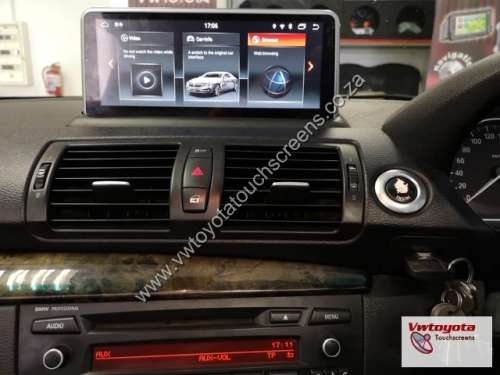 BMW 1 Series (E81 E82 E87 E88)  Android 10.25 inch GPS Navigation Unit + FREE REVERSE CAMERA