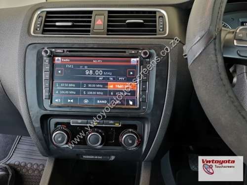 VW JETTA 6 GPS DVD 8 inch Navigation Touch Screen Radio, FREE REVERSE CAMERA
