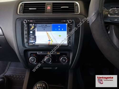 VW JETTA 6 GPS DVD 8 inch Navigation Touch Screen Radio, FREE REVERSE CAMERA