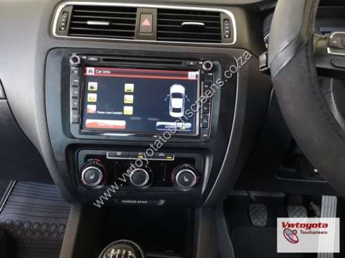 VW JETTA 6 GPS DVD 8 inch Navigation Touch Screen Radio, FREE REVERSE CAMERA