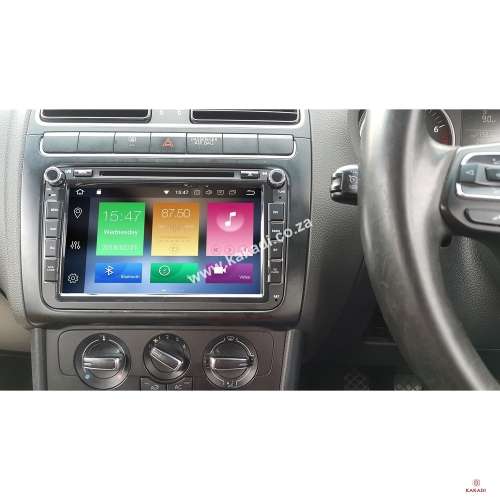 VW Polo 6 Android Radio , 8 inch GPS / DVD Navigation touch screen unit, FREE REVERSE CAMERA