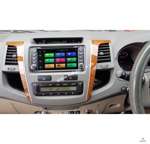 Toyota Fortuner / Hilux Android GPS DVD 7 inch Navigation Touch Screen Radio, FREE REVERSE CAMERA