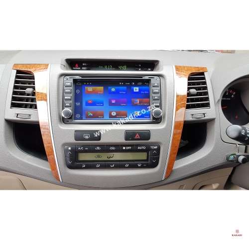 Toyota Fortuner / Hilux Android GPS DVD 7 inch Navigation Touch Screen Radio, FREE REVERSE CAMERA