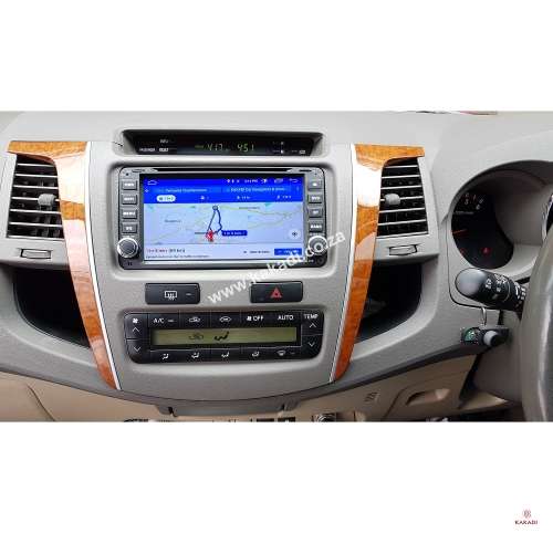 Toyota Fortuner / Hilux Android GPS DVD 7 inch Navigation Touch Screen Radio, FREE REVERSE CAMERA