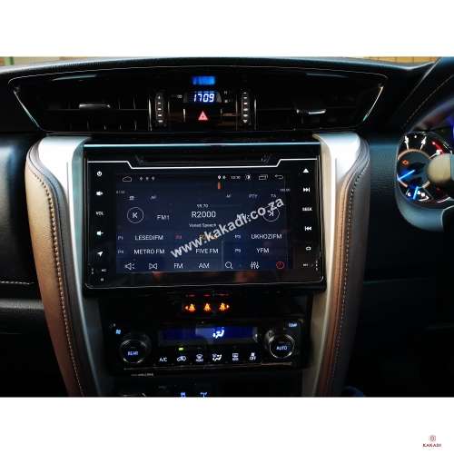 2016 - 2020 Toyota Fortuner 8 inch Android GPS DVD Navigation Radio Unit with FREE REVERSE CAMERA