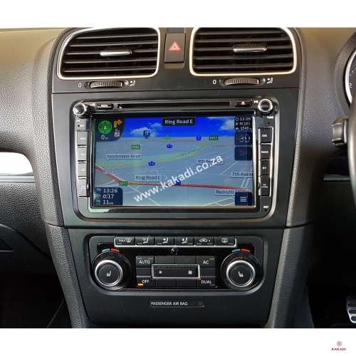 VW Golf 6 GTI Radio , Android 8 inch GPS DVD Navigation touch screen radio unit, FREE REVERSE CAMERA
