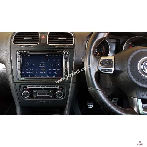 VW Golf 6 GTI Radio , Android 8 inch GPS DVD Navigation touch screen radio unit, FREE REVERSE CAMERA