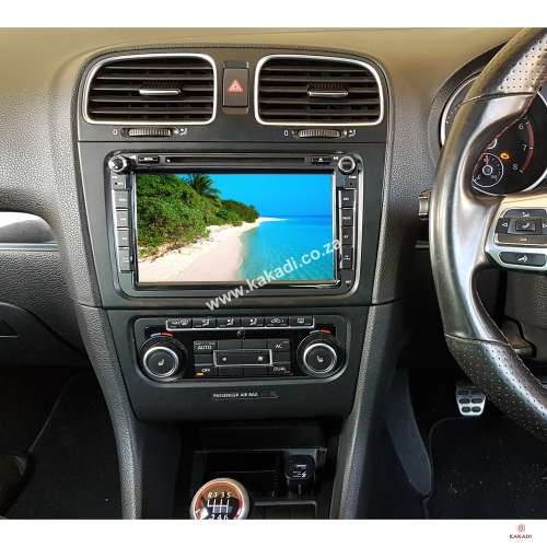 VW Golf 6 GTI Radio , Android 8 inch GPS DVD Navigation touch screen radio unit, FREE REVERSE CAMERA