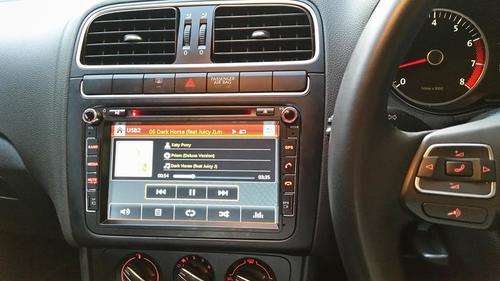 VW Polo 6 double din 8 Inch SATNAV DVD Player Radio and GPS - FREE DELIVERY!
